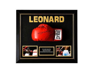Sugar Ray Leonard - Premium Frame -Olympic gold medallist. -, Verzamelen, Nieuw