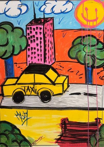 Brooklyn - My city XL, Antiek en Kunst, Kunst | Schilderijen | Modern