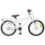 vidaXL Kinderfiets 18 Inch voor 5-7 jaar Wit, Fietsen en Brommers, Fietsen | Racefietsen, Verzenden, Nieuw