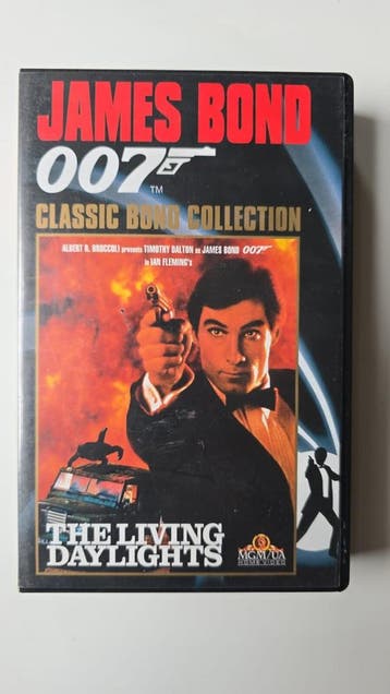 THE LIVING DAYLIGHTS (VHS), Cd's en Dvd's, Verzenden, Gebruikt