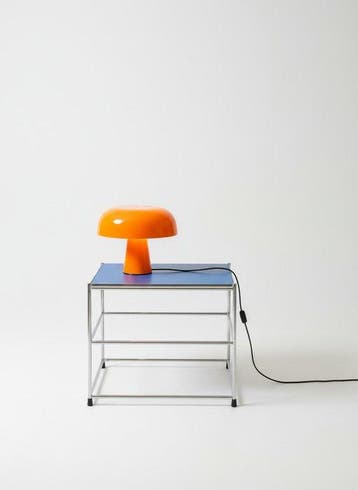 Bijzettafel - Chroom - Tafel gebaseerd op USM