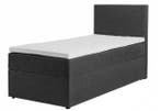 Opberg Boxspring Brooklyn 1 persoon - diverse maten, Verzenden, Nieuw, Eenpersoons