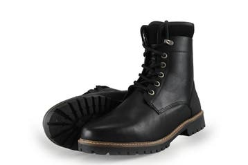 Travelin Veterboots in maat 47 Zwart, Kleding | Heren, Schoenen, Verzenden, Zwart, Boots, Zo goed als nieuw