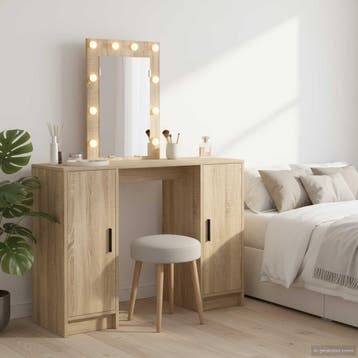 vidaXL Plafondtafel Bruin 102 x 33 x 135 cm Bewerkt hout, Huis en Inrichting, Tafels | Kaptafels, Verzenden, Nieuw