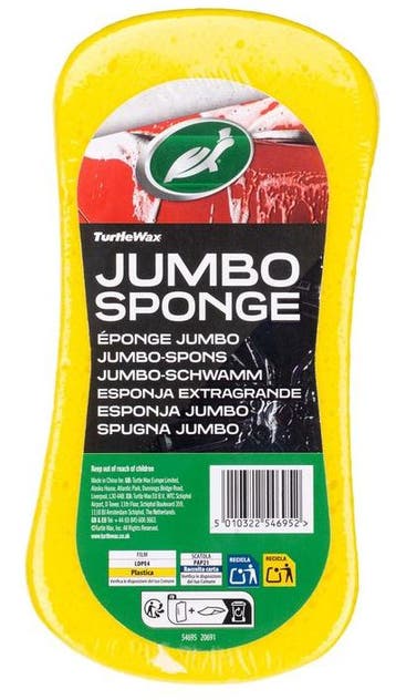 Turtle Wax 54695 Jumbo Spons, Verzenden