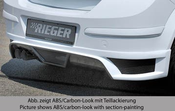 Rieger achteraanzetstuk | Astra H: 03.04- - 5-drs., Hatchbac, Verzenden, Nieuw, Opel