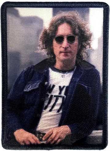 John Lennon The Beatles NYC Tee patch officiële merchandise, Ophalen of Verzenden, Nieuw, Kleding
