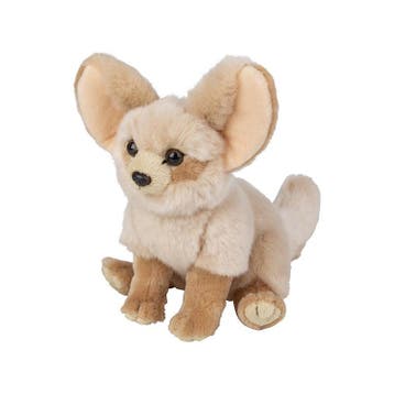 Fennec knuffel - pluche - 18 cm - woestijnvos - dierknuffel, Verzenden, Nieuw
