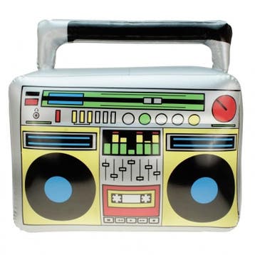Opblaasbare ghetto blaster 44 cm - Opblaas decoratie, Ophalen of Verzenden, Nieuw