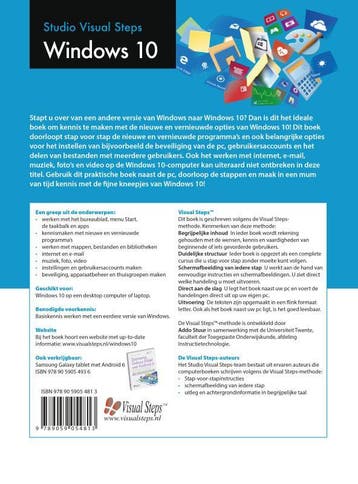 Windows 10 9789059054813, Boeken, Verzenden, Gelezen