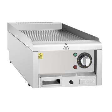 Buffalo 600-Serie Geribbeld Elektrische Bakplaat 400 Mm, Verzenden, Nieuw in verpakking