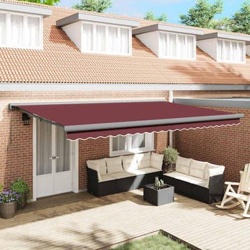 vidaXL Luifel automatisch uittrekbaar 500x300 cm, Verzenden, Nieuw