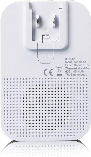 Speaker met Bluetooth - Afneembare stekker - Radio - Wit - L, Verzenden, Zo goed als nieuw