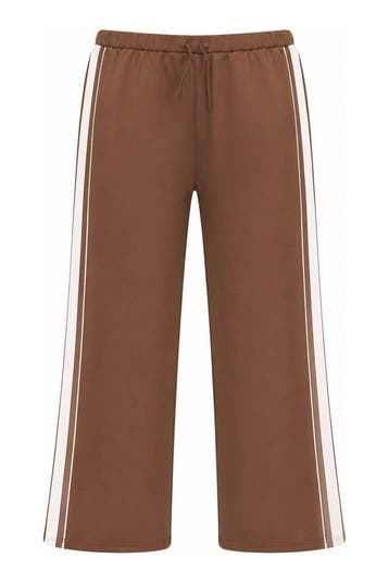Pieces Broek in maat 46 Bruin, Kleding | Dames, Pieces, Verzenden, Zo goed als nieuw, Bruin