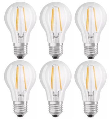 6 stuks Osram LED Dag/Nacht sensorlamp E27 6.5W 806lm 400..., Huis en Inrichting, Ophalen of Verzenden, Nieuw