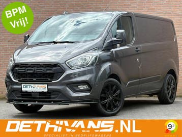 Ford Transit Custom 2.0TDCI 130PK L1H1 RAPTOR Edition / Crui, Stof, Gebruikt, Zwart, Ford