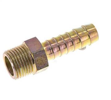 G 1/2 Buitendraad x 13mm Verzinkt Stalen Slangpilaar 25, Verzenden, Nieuw