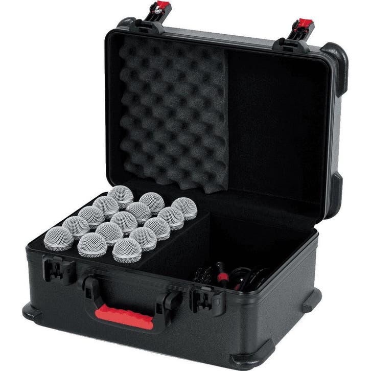 Gator Cases GTSA-MIC15 polyetheen koffer voor 15 microfoons, Muziek en Instrumenten, Behuizingen en Koffers, Verzenden