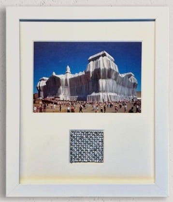 Christo (1935-2020) - The Wrapped Reichstag - Offsetdruck
