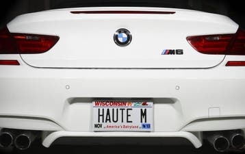 Zwart M6 embleem, Auto diversen, Tuning en Styling, Verzenden