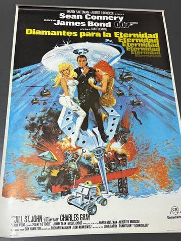 James Bond (007) - Diamonds Are Forever - Sean Connery -, Verzamelen, Nieuw