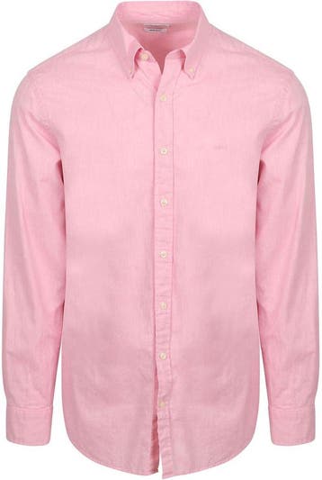 McGregor Overhemd Cotton Linen Roze maat XXL Heren, Kleding | Heren, Overhemden, Verzenden, Nieuw, Roze, McGregor