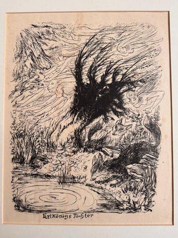 Alfred Kubin - Erlkönigs Töchter