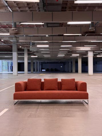 BB Italia Solo Bank | 3-zits | NIEUWSTAAT + GARANTIE, Verzenden, Stof, Driepersoons, 75 tot 100 cm