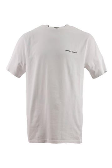 Samsoe Samsoe T-shirt in maat L Wit, Verzenden, Zo goed als nieuw, Wit, Samsoe Samsoe
