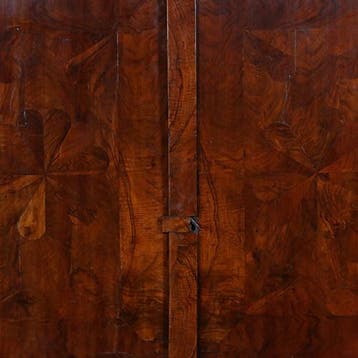 Luierkabinetje met marqueterie van stervormige-bloemen ca 16, Antiek en Kunst, Antiek | Meubels | Kasten, Ophalen of Verzenden