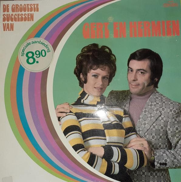 LP gebruikt - Gert &amp; Hermien - De Grootste Successen Van, Cd's en Dvd's, Vinyl | Pop, Zo goed als nieuw, Verzenden