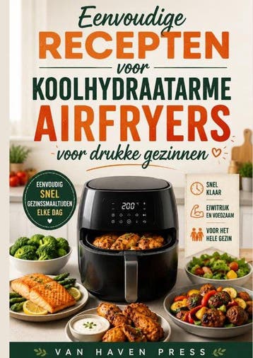 9789403906836 Eenvoudige recepten voor koolhydraatarme ai..., Boeken, Verzenden, Nieuw, Vanhaven Press