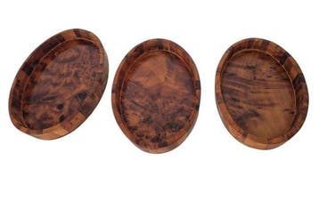Decoratief dienblad - Marokko - Drie Marokkaans dienbladen