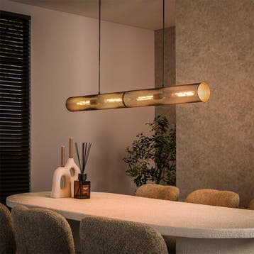 *WOONWINKEL* Hanglamp Rond Metaalgaas Zwart, Huis en Inrichting, Lampen | Hanglampen, Verzenden, Nieuw