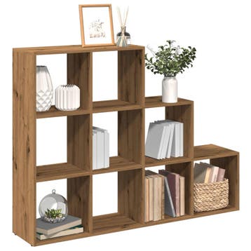 vidaXL Kamerscherm / boekenkast 137,5x29x103,5 cm hout, Huis en Inrichting, Minder dan 50 cm, Verzenden, 100 tot 150 cm, Nieuw