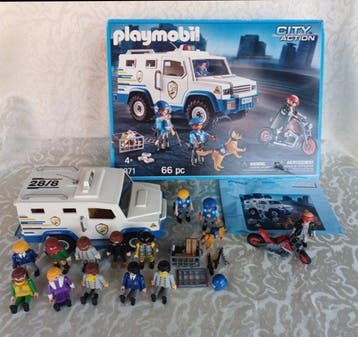 Playmobil - City - 9371 - Playmobil Camión blindado City