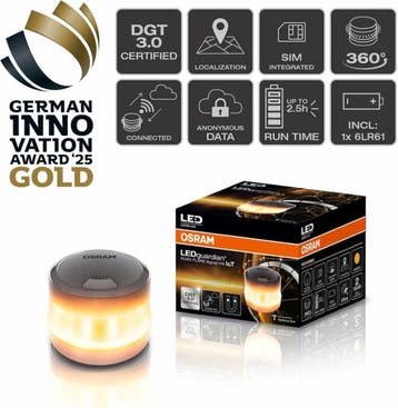 Osram LEDguardian V16 IoT DGT 3.0 Veiligheidslamp, Verzenden, Nieuw