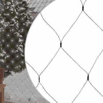 vidaXL Kerstnetverlichting 544 LEDs binnen en buiten 4x4 m, Verzenden, Nieuw, Kunststof