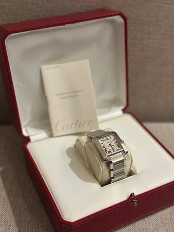 Cartier - Tank Française - 2302 - Heren - 1999, Nieuw