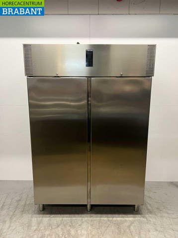 RVS Polaris AD 140 BT Dubbeldeurs 2-deurs Vriezer Vrieskast, Ophalen of Verzenden, Gebruikt