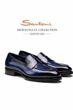 Santoni - Loafers - Maat: EU 40, Nieuw
