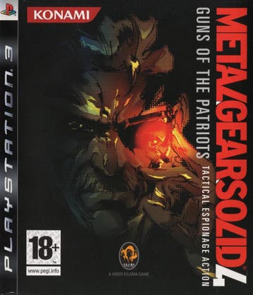 Metal Gear Solid 4 Guns of the Patriots - PlayStation 3 PS3…, Ophalen of Verzenden, Zo goed als nieuw