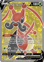 Kricketune V 142/163 FULL ART Battle Styles, Ophalen of Verzenden, Nieuw, Losse kaart, Foil