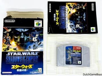 Nintendo 64 / N64 - Star Wars - Shadows Of The Empire - Japa, Spelcomputers en Games, Verzenden, Gebruikt