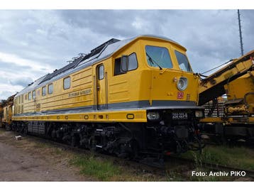 PIKO 37589 G Sound-Diesellok BR 232 DB Bahnbau VI, inkl...., Ophalen of Verzenden, Nieuw, Overige typen, Analoog