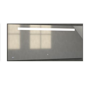 Badkamerspiegel met LED Verlichting Sanitop Clock 160x70 cm, Ophalen of Verzenden, Nieuw