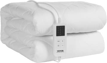Elektrische Deken 150x80cm Wit | Laatste Stuk! | 64% Korting, Eenpersoons, Wit, Overige typen, Nieuw