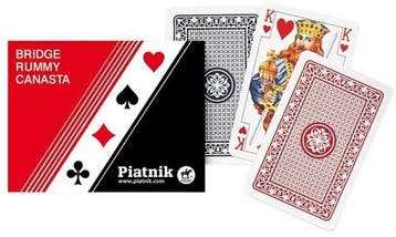 Bridge, Rummy en Canasta Speelkaarten - Double Deck |, Verzenden, Nieuw
