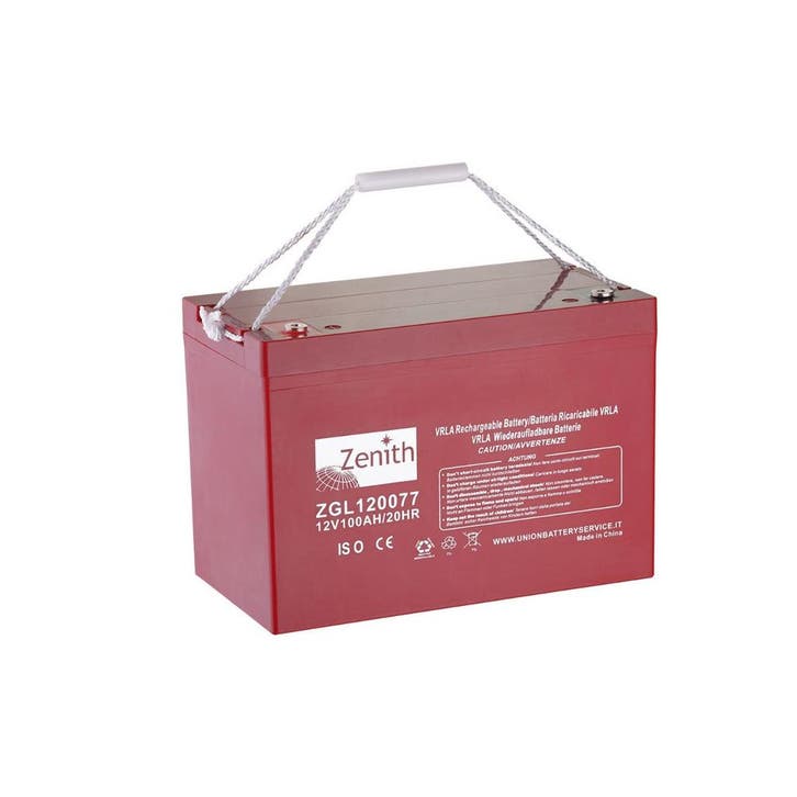 Zenith VRLA accu | ZGL120077 | 12V 100Ah, Auto-onderdelen, Accu's en Toebehoren, Ophalen of Verzenden