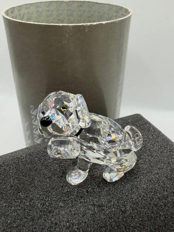 Swarovski - Beeldje - Sint Bernard - 201111 - Box - Kristal,